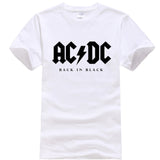 black and white tshirt back in black