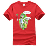 black and white tshirt rickk and morty