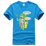 black and white tshirt rickk and morty