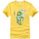 black and white tshirt rickk and morty