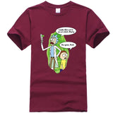 black and white tshirt rickk and morty