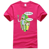 black and white tshirt rickk and morty