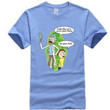 black and white tshirt rickk and morty