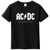 black and white tshirt back in black