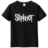 black and white tshirt slipnot