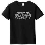 black and white tshirt star wars