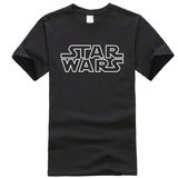 black and white tshirt star wars