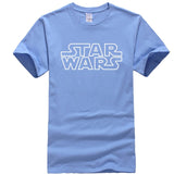 black and white tshirt star wars