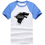 black and white tshirt winter coming