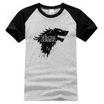 black and white tshirt winter coming