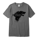 white tshirt  winter coming