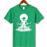 white tshirt  dragon