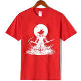 white tshirt  dragon