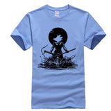 white tshirt  dragon