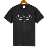 white tshirt  batmann