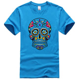 white tshirt  skull
