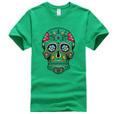 white tshirt  skull