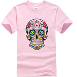 white tshirt  skull