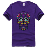 white tshirt  skull