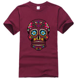 white tshirt  skull