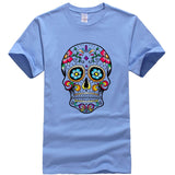 white tshirt  skull