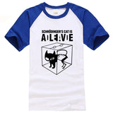 black and white tshirt cat