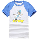 black and white tshirt schwifty