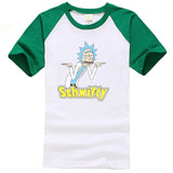 black and white tshirt schwifty