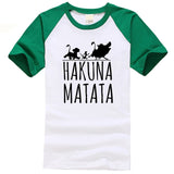 black and white tshirt hakuna matata