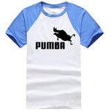 black and white tshirt pumba