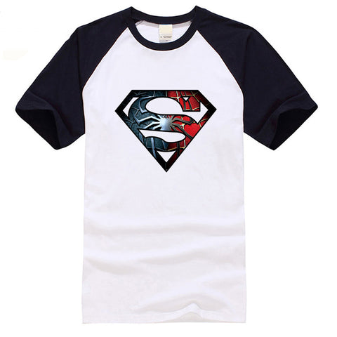black and white tshirt superman
