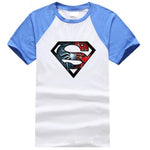 black and white tshirt superman