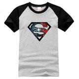 black and white tshirt superman